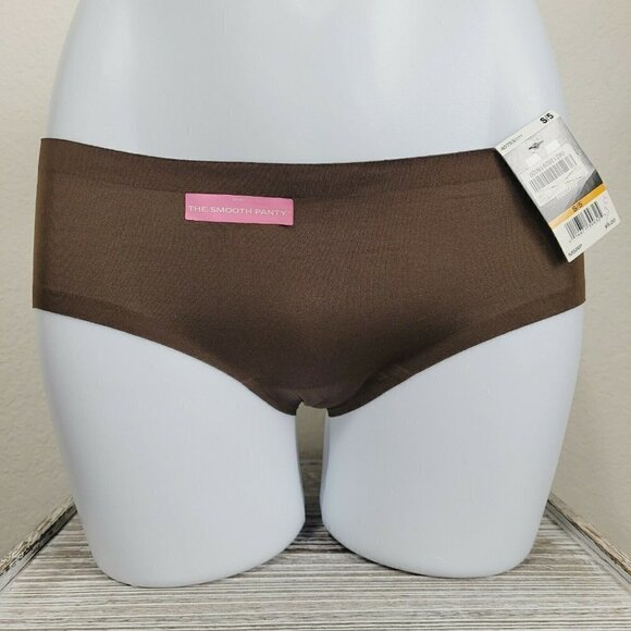 Maidenform The Smooth One Hipster Panty Brown Disc HTF Seamless Brown S/5 Smooth - Picture 2 of 8